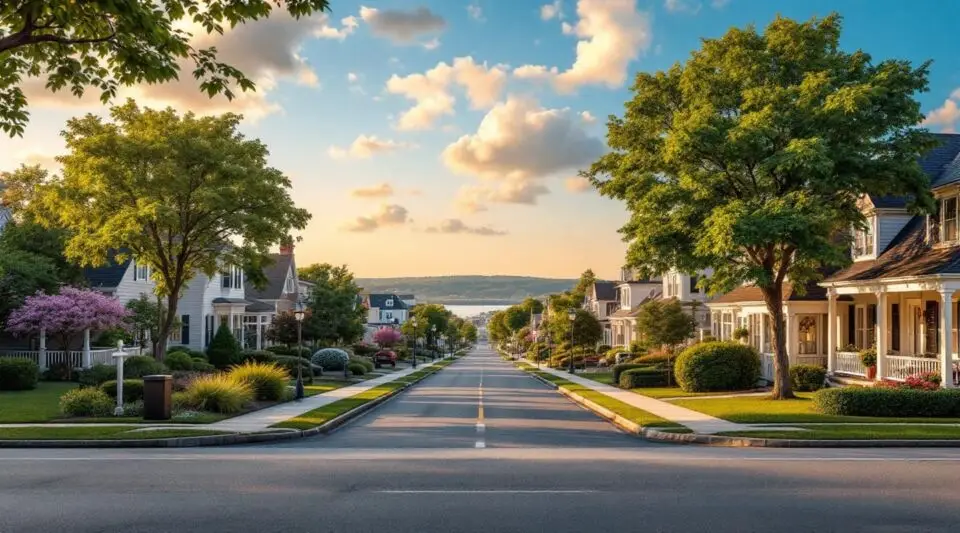 A classic mid-century colonial home in Braintree, Massachusetts, featuring a newly installed asphalt shingle roof under a clear South Shore sky.